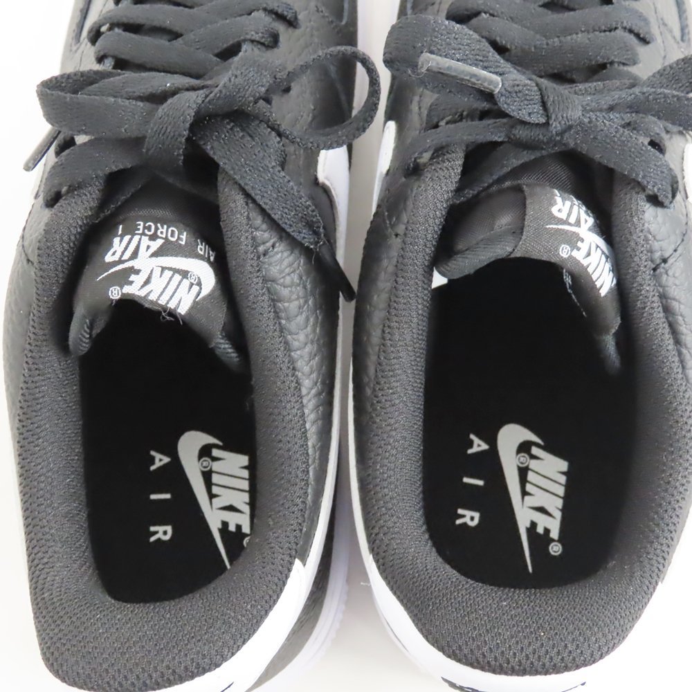 Ts485493 ナイキ スニーカー/靴 AIR FORCE 1 ´07 CT2302 002 白×黒 メンズ #26cm NIKE 未使用_画像7