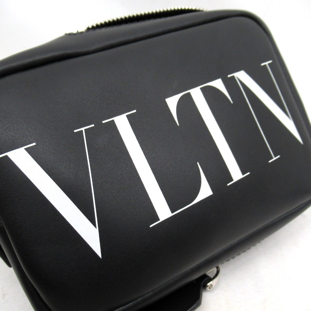 KR35981 Valentino shoulder bag one shoulder VLTN Logo leather VY2P0Q84 unisex VALENTINO used 