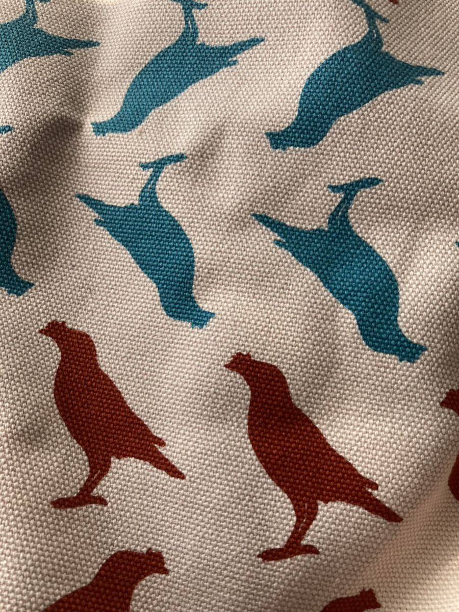 [ new goods unused ] seal flower comfort inblooom bird pattern (.. bird ) tote bag seal flower .