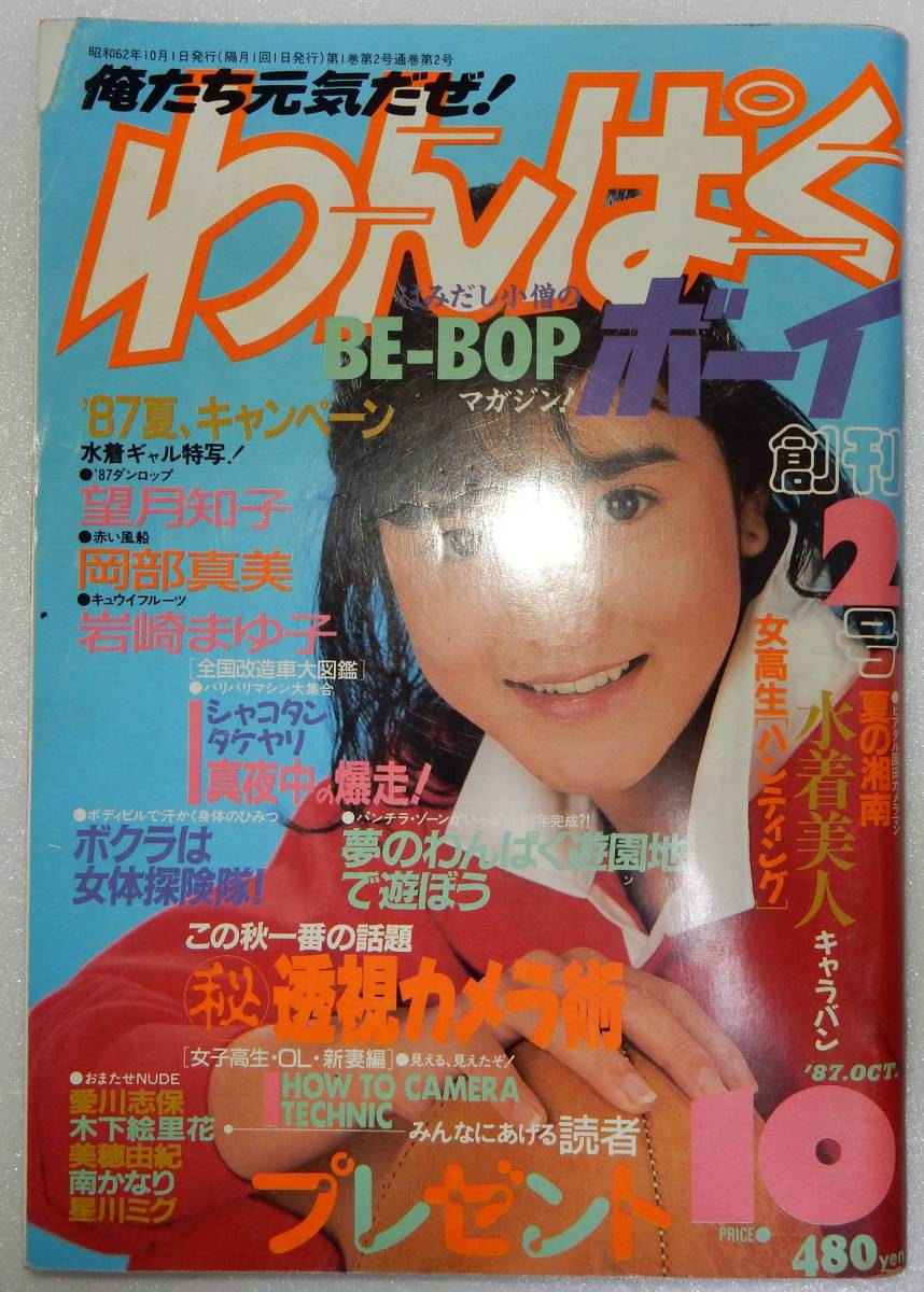 わんぱくボーイ　第2号　1987年10月　(少年出版社)【検索用：ブルマ・パンチラ・チアガール・アンスコ・素人・投稿】_画像1