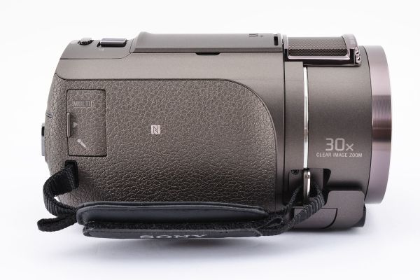 SONY FDR-AX45 HandyCam ハンディカム デジタル4K ビデオカメラ ソニー 大容量バッテリー(NP-FV100A)付き [A0167]_画像8