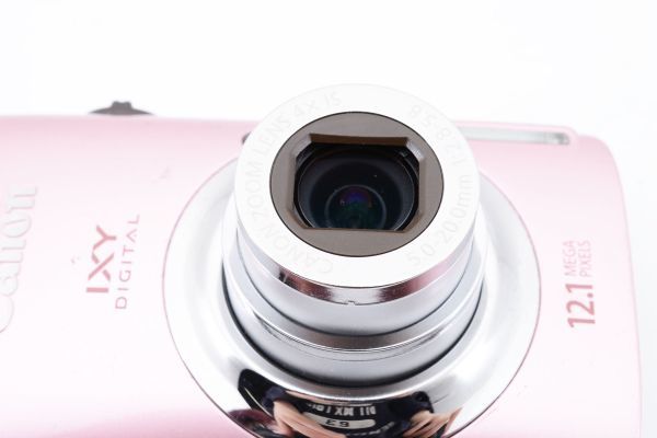 Canon IXY DIGITAL 510 IS PC1356 コンパクトデジタルカメラ ピンク [A0210]_画像7