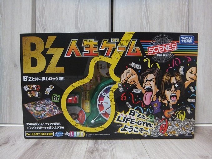 Новая / неоткрытая такара Tomy B'z Life Game ☆ B'Z 30-й год, вышивающая наука, 1988-2018 30 лет, 30-летие