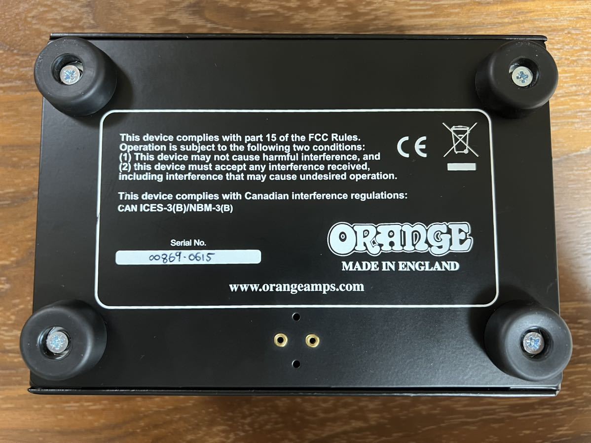 ORANGE BAX BANGEETAR Preamp オレンジ プリアンプ/ディストーションペダル_画像8