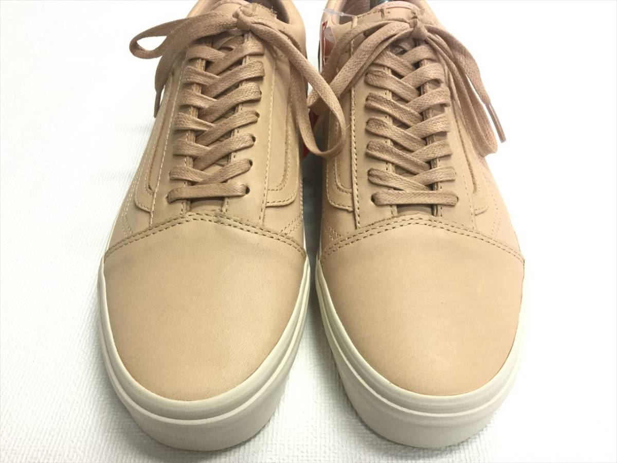 VANS OLDSKOOL ベジタブルタンニン レザー ピンクベージュ US13 (31cm