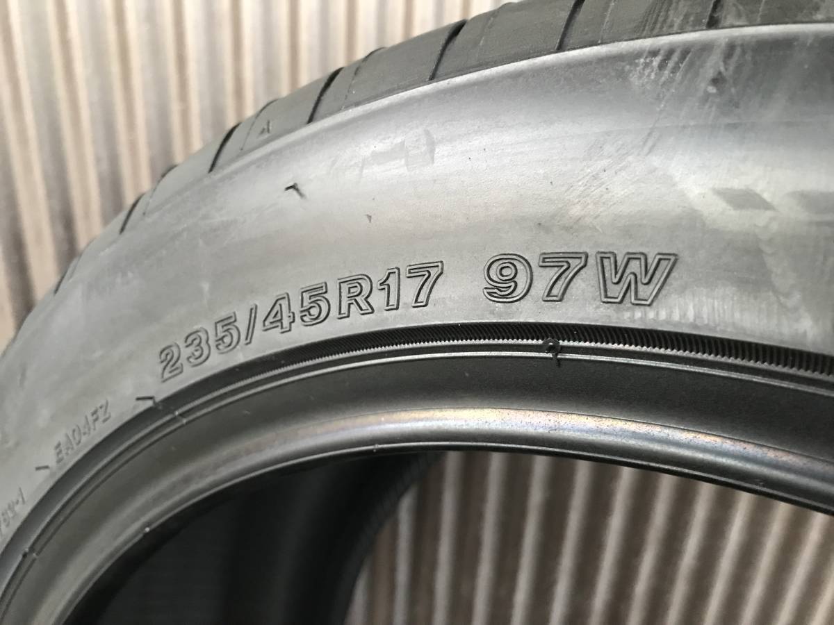 【在庫特価品】2023年製 輸入新品 ブリヂストン 235/45R17 97W ポテンザ アドレナリン RE004　2本セット◆D2737_画像3