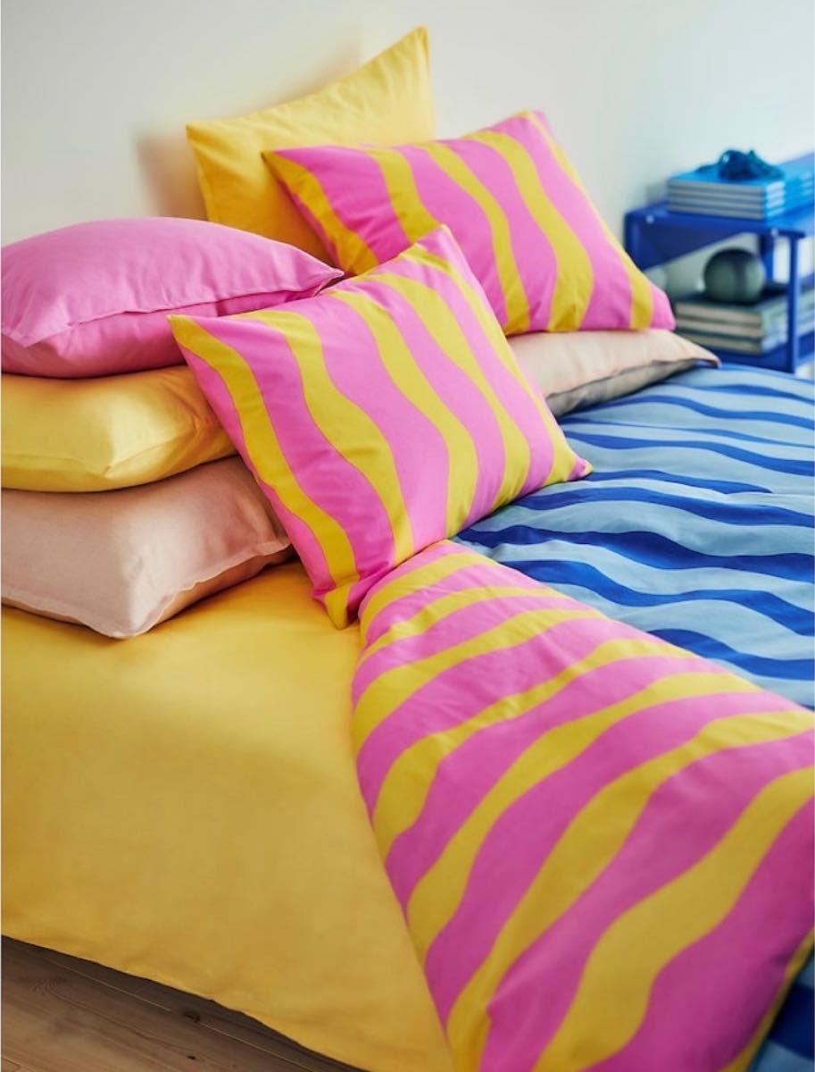 新品未使用】シングル掛け布団カバーセットSOMMARVICKER IKEA 新品未使用】シングル掛け布団カバーセットSOMMARVICKER IKEA