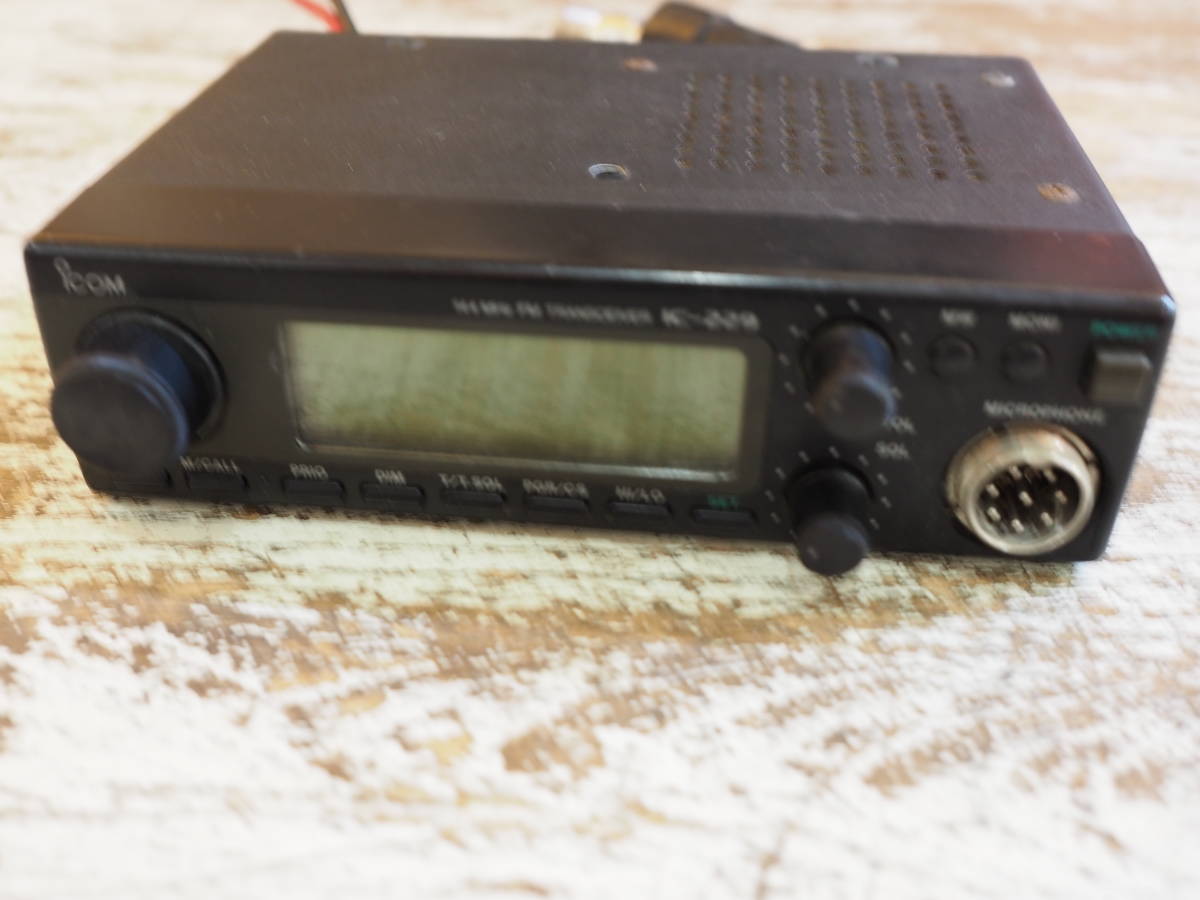 ◆iCOM アイコム　IC-229 144Mhz FM トランシーバー　車載用◆　現状品_画像5