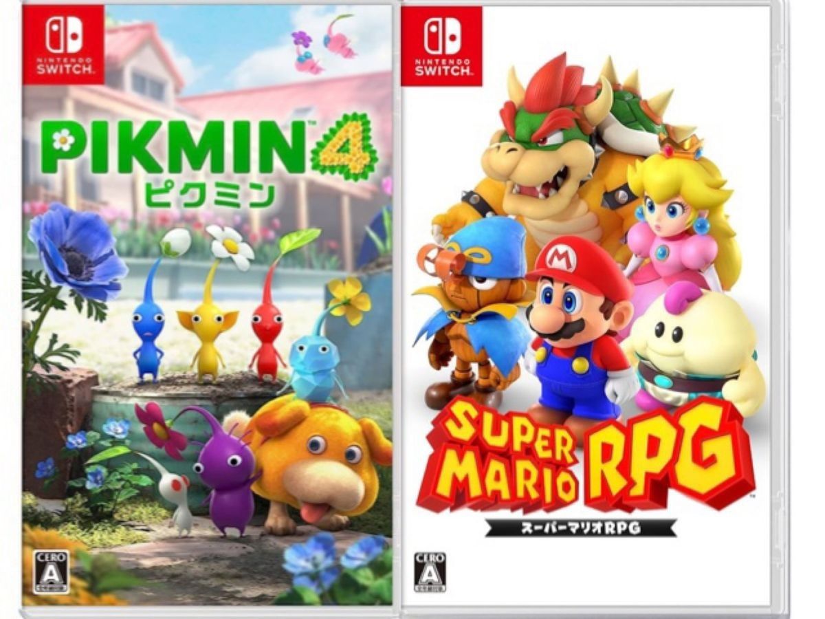 ピクミン1.2 ピクミン4 マリオRPG まとめ売り ピクミン1.2 ピクミン4 マリオRPG まとめ売り(Nintendo Switch