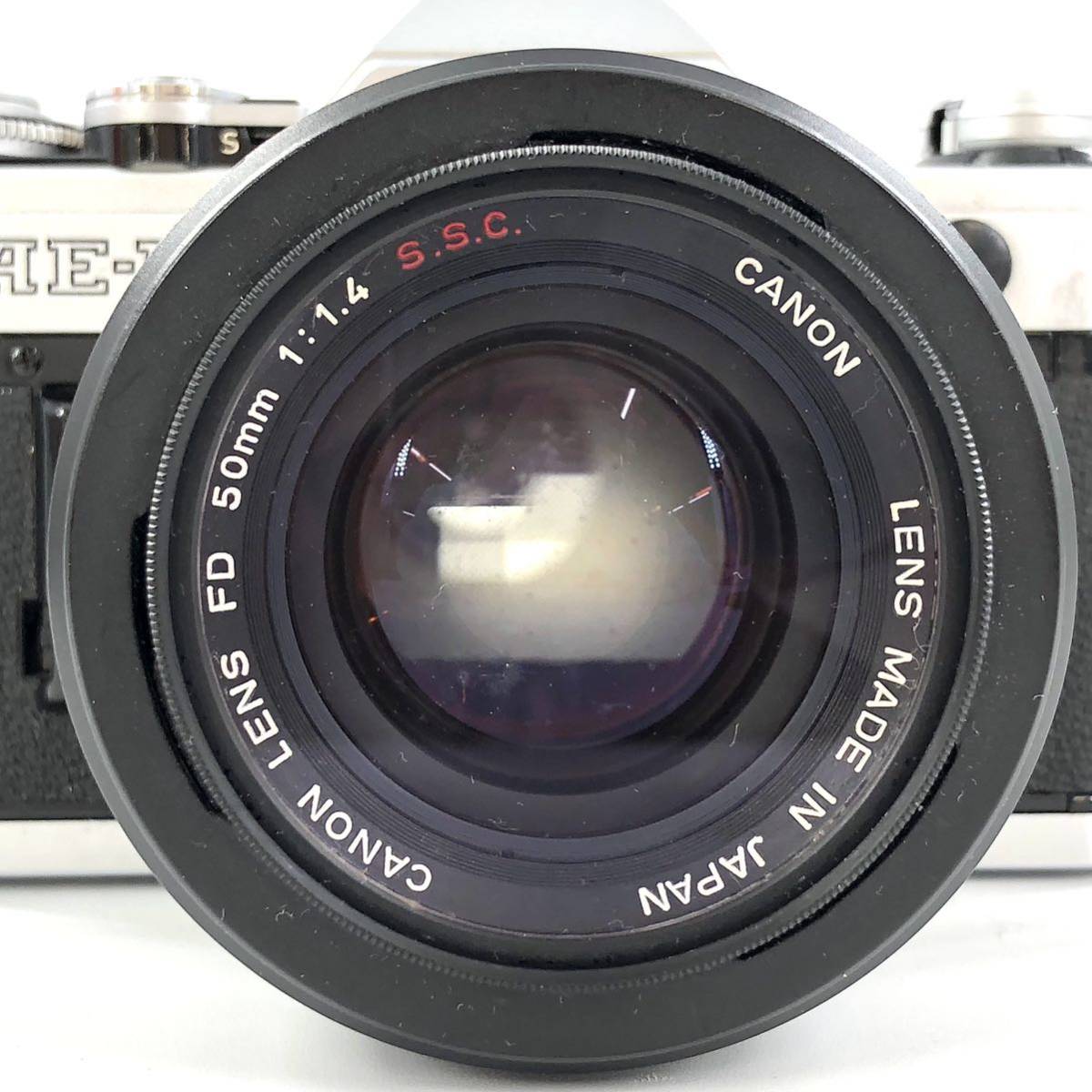 『Canon▲ボディ』MC-21 キャノン カメラ フィルムカメラ AE-1 レンズ付き 眼 FD 50mm 一眼レフ マニュアルフォーカス LENS CANON _画像3