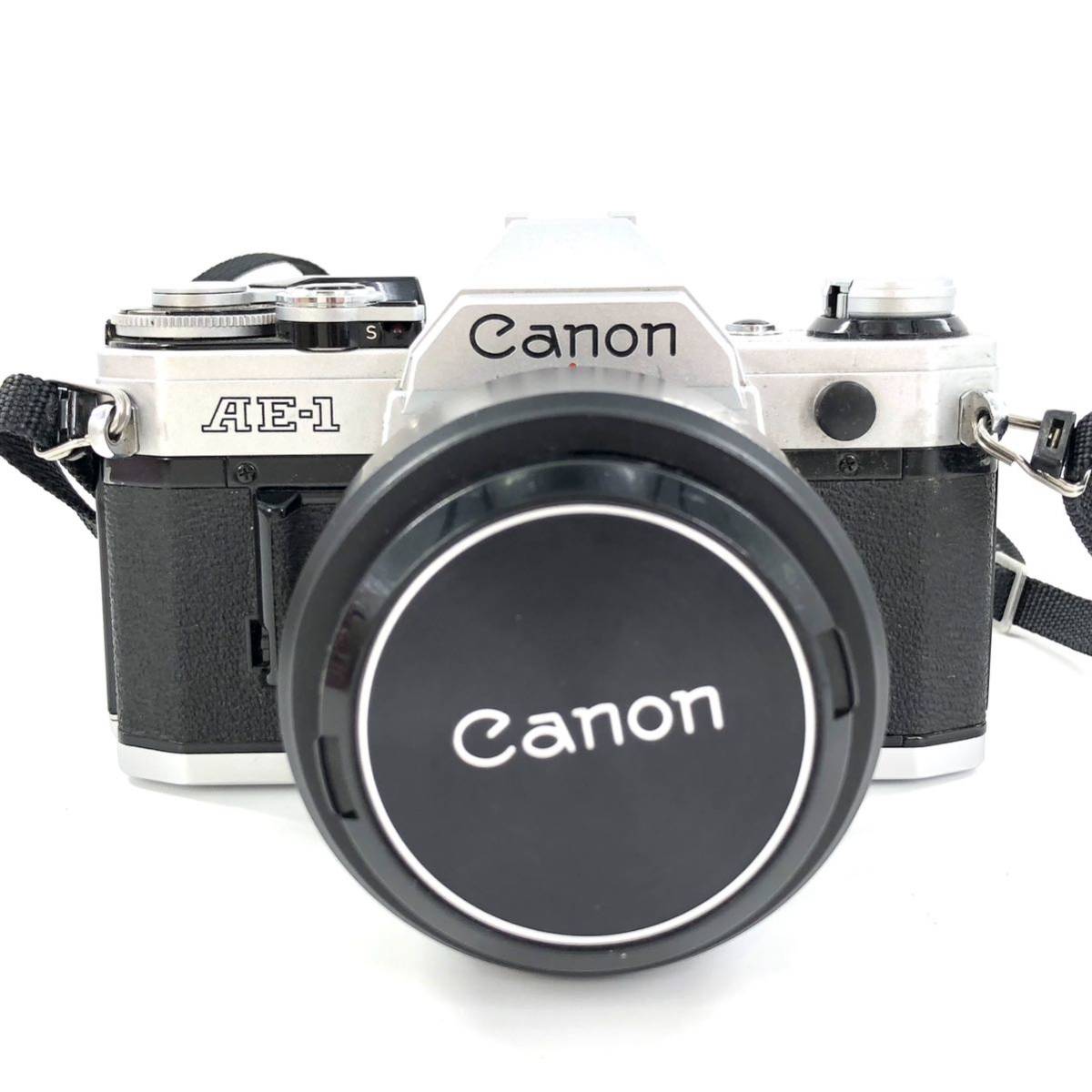 『Canon▲ボディ』MC-21 キャノン カメラ フィルムカメラ AE-1 レンズ付き 眼 FD 50mm 一眼レフ マニュアルフォーカス LENS CANON _画像1