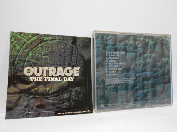 【ステッカー付き】OUTRAGE THE FINAL DAY CD 帯付き アウトレイジ ザ・ファイナル・デイ_画像2