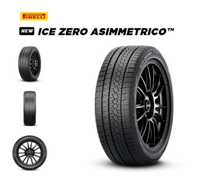 (IG004.7) 送料別 [4本セット] PIRELLI ICE ZERO ASIMMETRICO　235/50R20 104H XL 2023製造 室内保管 スタッドレス 235/50/20_画像5