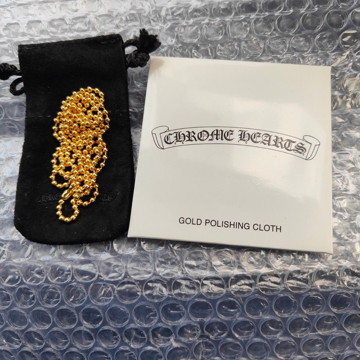 CHROME HEARTS クロムハーツ 純正ボールチェーン 22K CHROME HEARTS クロムハーツ 純正ボールチェーン 22K