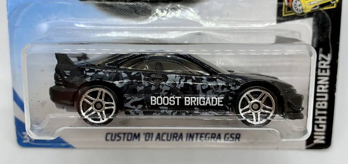 127//Hot Wheels ホットウィール CUSTOM '01 ACURA INTEGRA GSR アキュラ インテグラ US ケース凹みあり_画像1