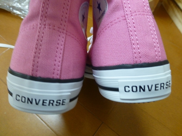 CONVERSE Nexter·高幫運動鞋23厘米帆布·粉紅色新文章 原文:コンバースCONVERSEネクスター・ハイカットスニーカー２３㎝キャンバス・ピンク新品