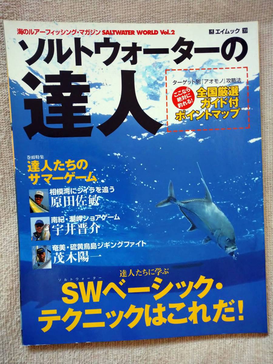 SALTWATER WORLD エイムック39　ソルトウォーターの達人_画像1