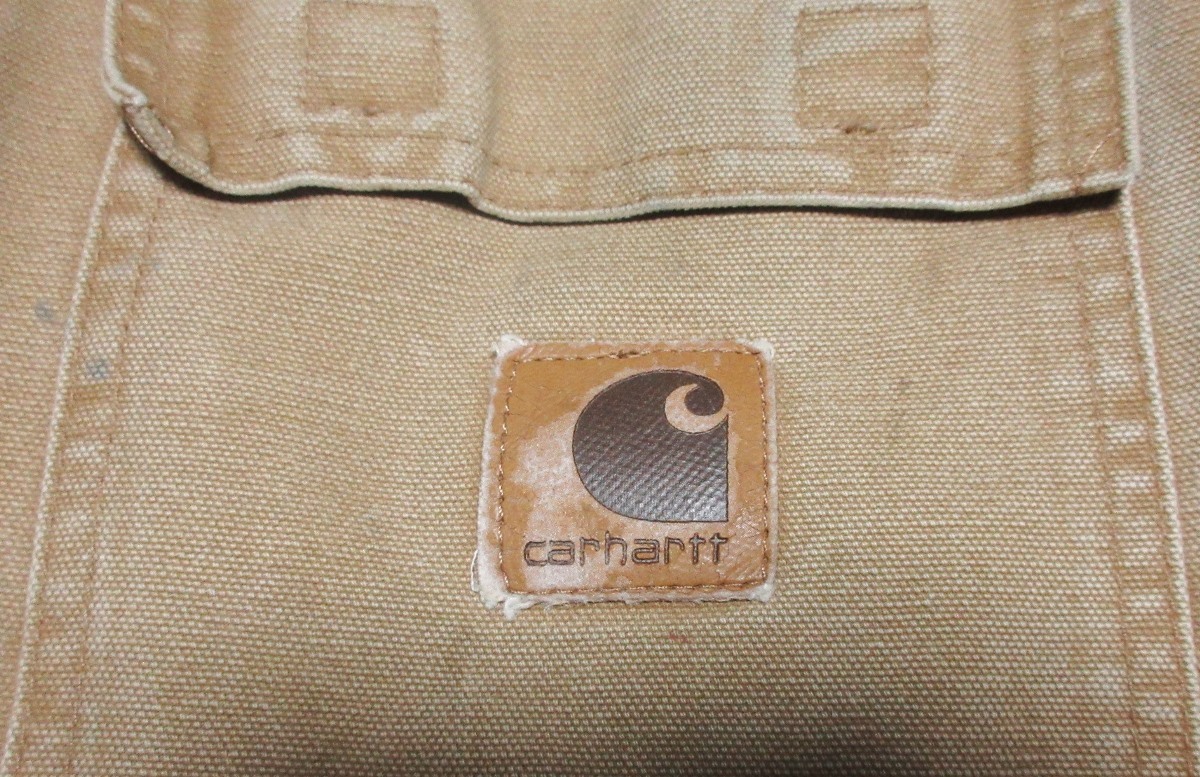 カーハート Carhartt 90年代 ヴィンテージ ダック地ワークジャケット 裏地キルティング トラディショナルコート ブルゾン_画像4