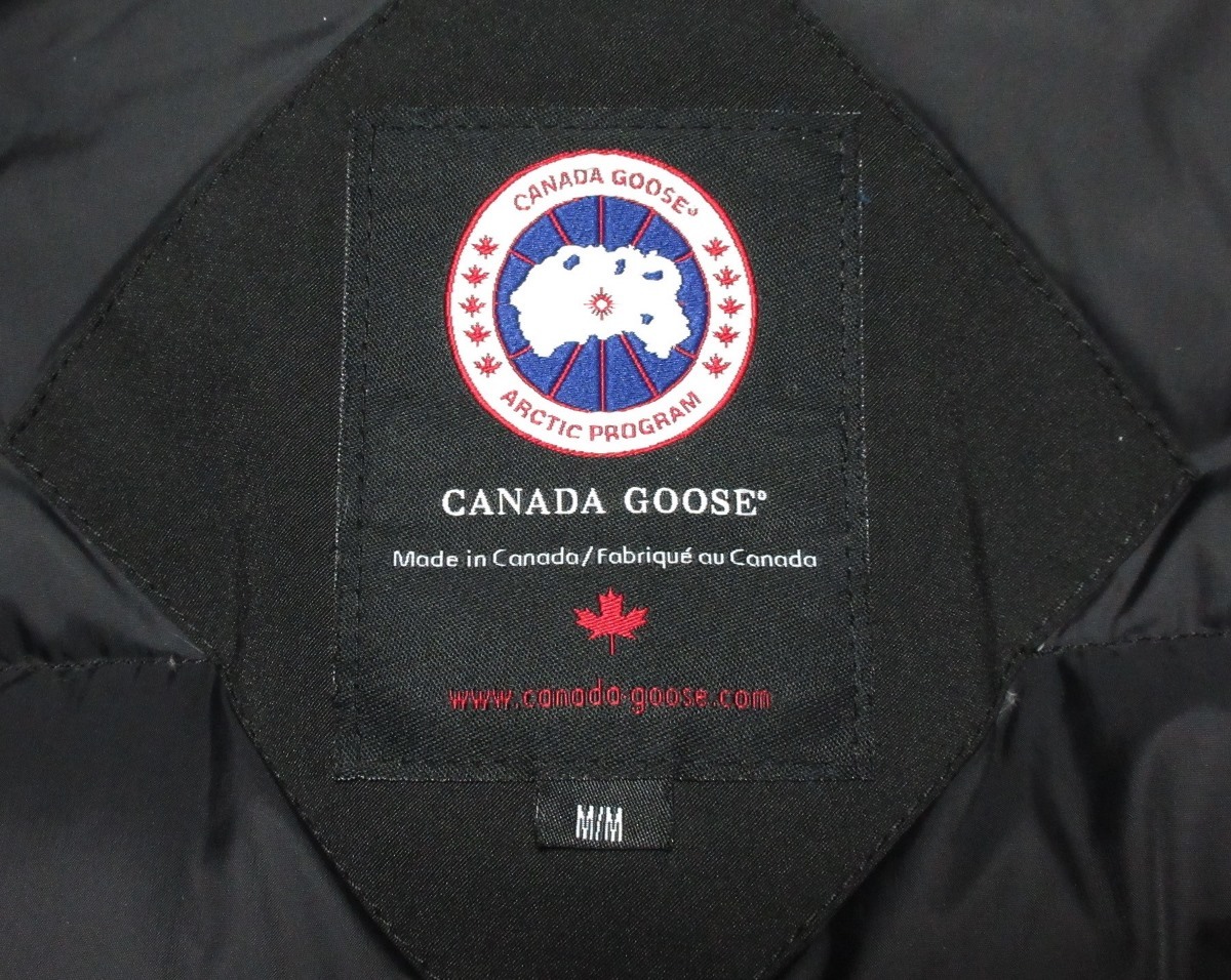 定価90,200円 ホログラムタグ付正規品 カナダグース カムループス canada goose KAMLOOPS ダウンジャケット ブルゾン 黒 ブラック 4078JM_画像10