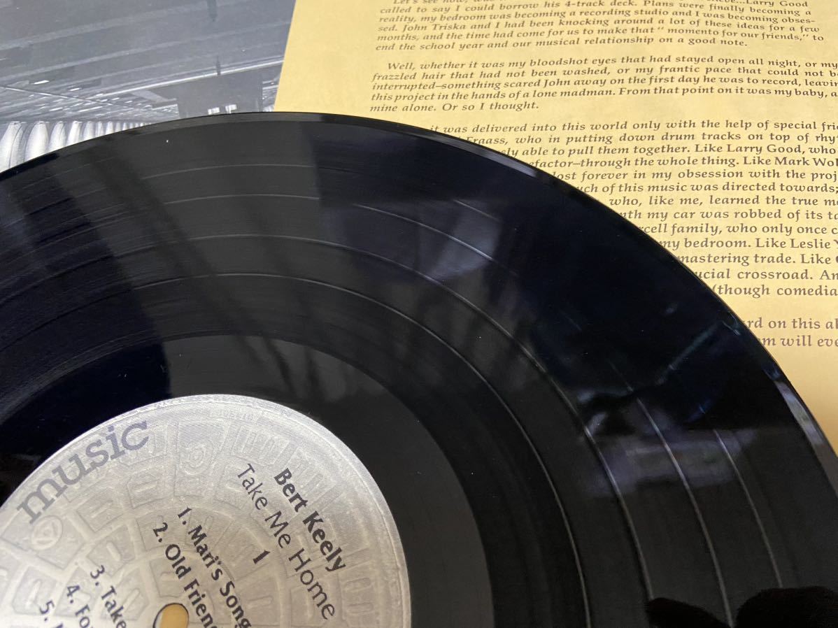 『Bert Keely / Take Me Home』米国SSWの激レア大名盤 ブルージー/サザンロック オールマン「Melissa」カバー収録 ORIG_画像3