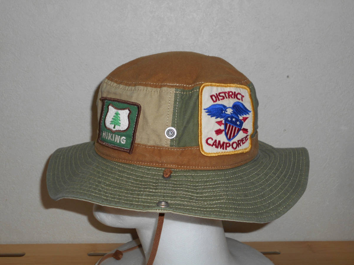 デニム＆ダンガリー　ハット　帽子　ワッペン付き 　 サイズ　52　　　　（３F　ハ_画像2