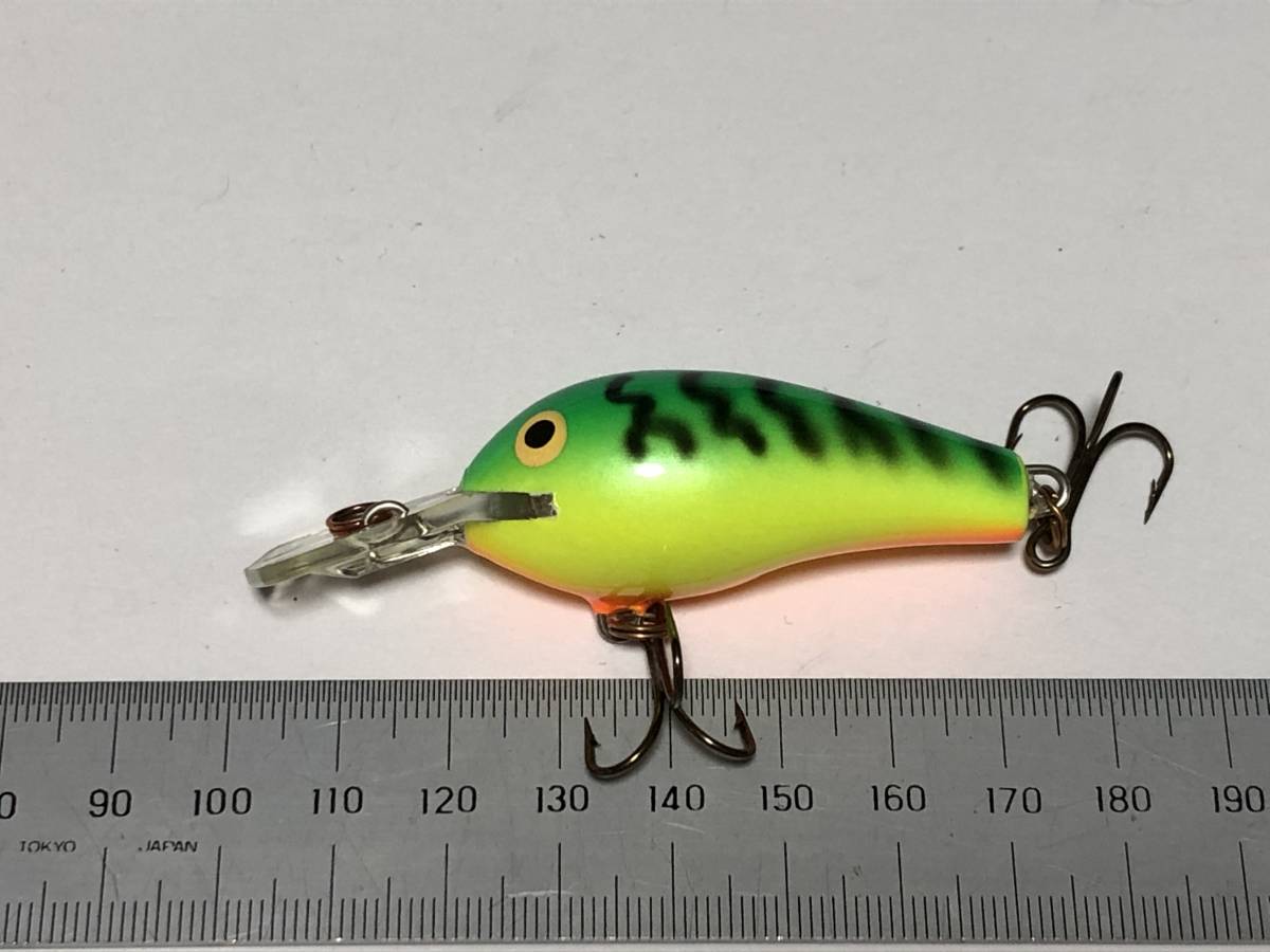 ラパラ ファット・ラップ RAPALA FAT RAP FR-5 ファイヤータイガー (検. フィンランド アイルランド オールド OLD ジャパン_画像9