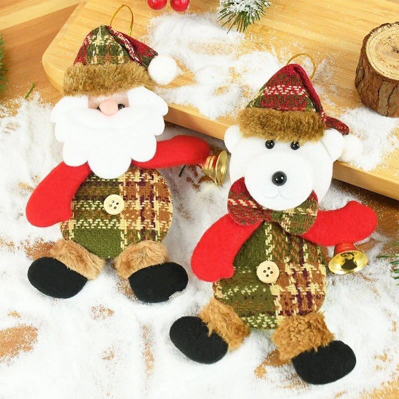 1円スタート　クリスマスドール　クリスマスツリー　デコレーション　装飾品　1個　B04　シロクマ_画像2