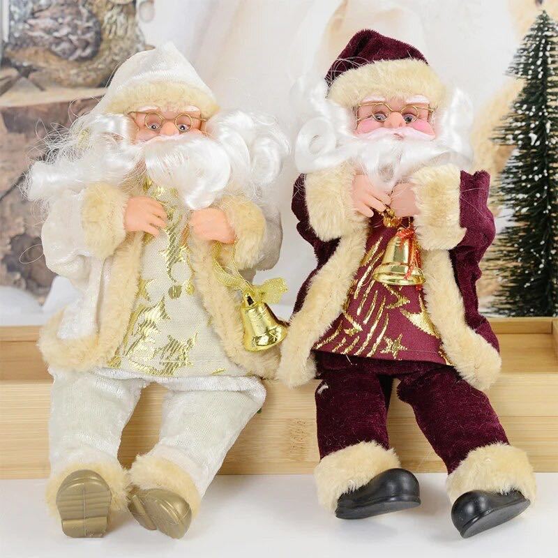 1円スタート　クリスマスドール　クリスマスツリー　デコレーション　装飾品　1個　B01　サンタ_画像3