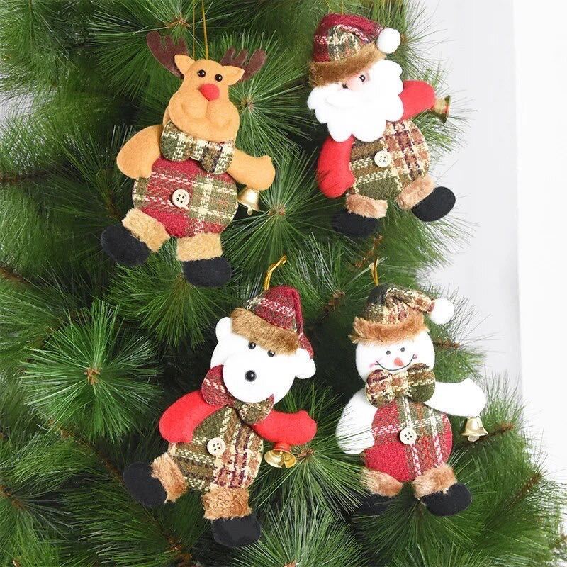 1円スタート　クリスマスドール　クリスマスツリー　デコレーション　装飾品　1個　C02　サンタ_画像5
