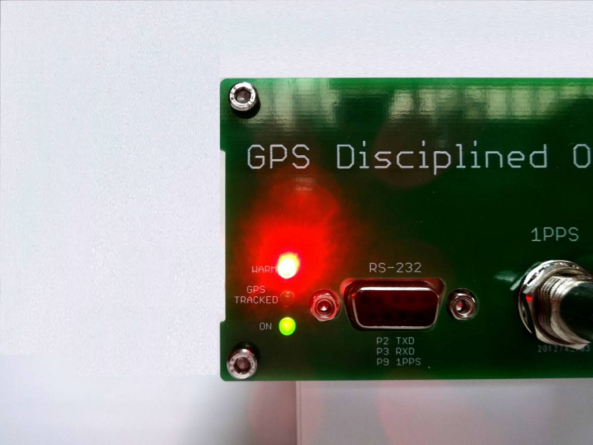 ♪ [ホールドオーバー機能搭載] GPSDO 10MHz 基準発振器 GPS同期発振器 1PPS マスタークロック / 最大7出力まで増設可能 (75Ωも可)_画像4