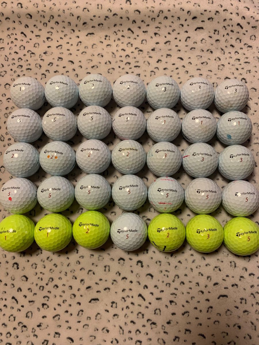 TaylorMade TP5X・TP5 ゴルフロストボール35個|Yahoo!フリマ TaylorMade TP5X・TP5 ゴルフロストボール35個|Yahoo!フリマ