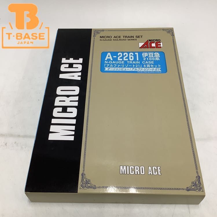 1円〜 ジャンク MICROACE Nゲージ A-2261 伊豆急2100系「アルファ・リゾート21」 8両セット_画像1