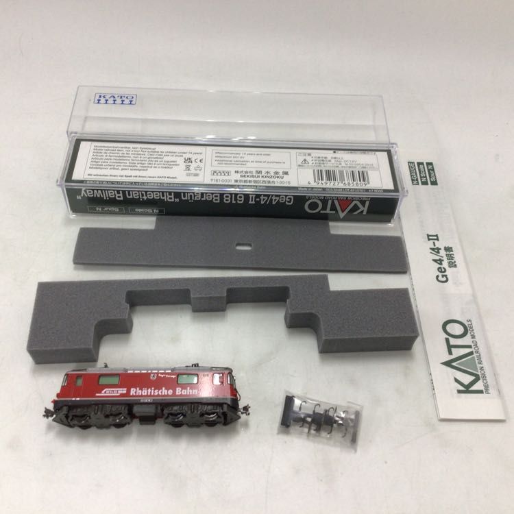 1円〜 動作確認済み KATO Nゲージ 176-4505 RS-2 NYC #8213 、3102-3 NOCH Nr.7074066 アルプスの機関車 Ge4/4-II RhBロゴ_画像6