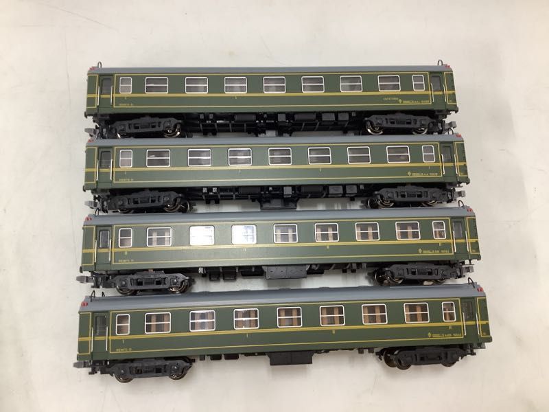 1円〜 KATO Nゲージ 107-1202 SERIES 5000 PASSENGER CAR OLD GREEN 4 CAR SET EPOCA III_画像4