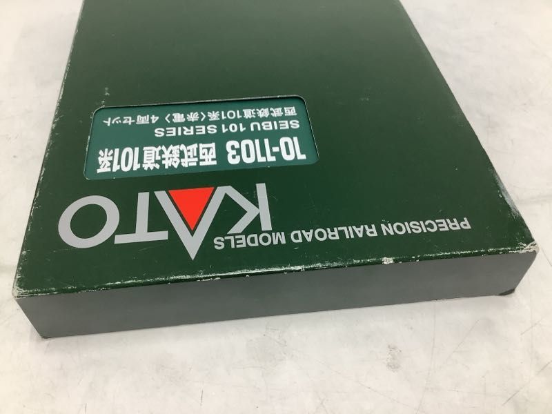 1円〜 動作確認済み KATO Nゲージ 10-1103 西武鉄道101系 赤電 4両セット_画像8