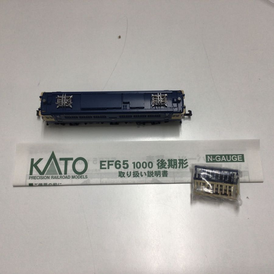 1円〜 動作確認済み KATO Nゲージ 3061-1 EF65 1000 後期形、3017-2 EF65 一般色 2個セット_画像4