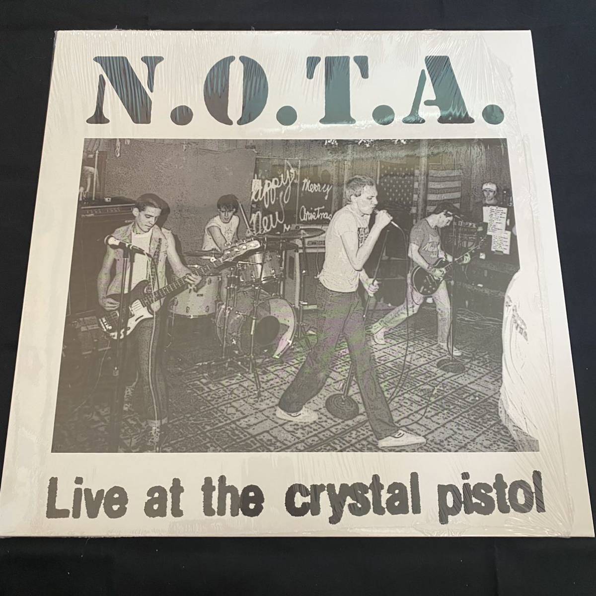 【美品】N.O.T.A「None of the Above」Live at the crystal pistol PRANK042 歌詞カード付 US盤 レコード LP_画像1