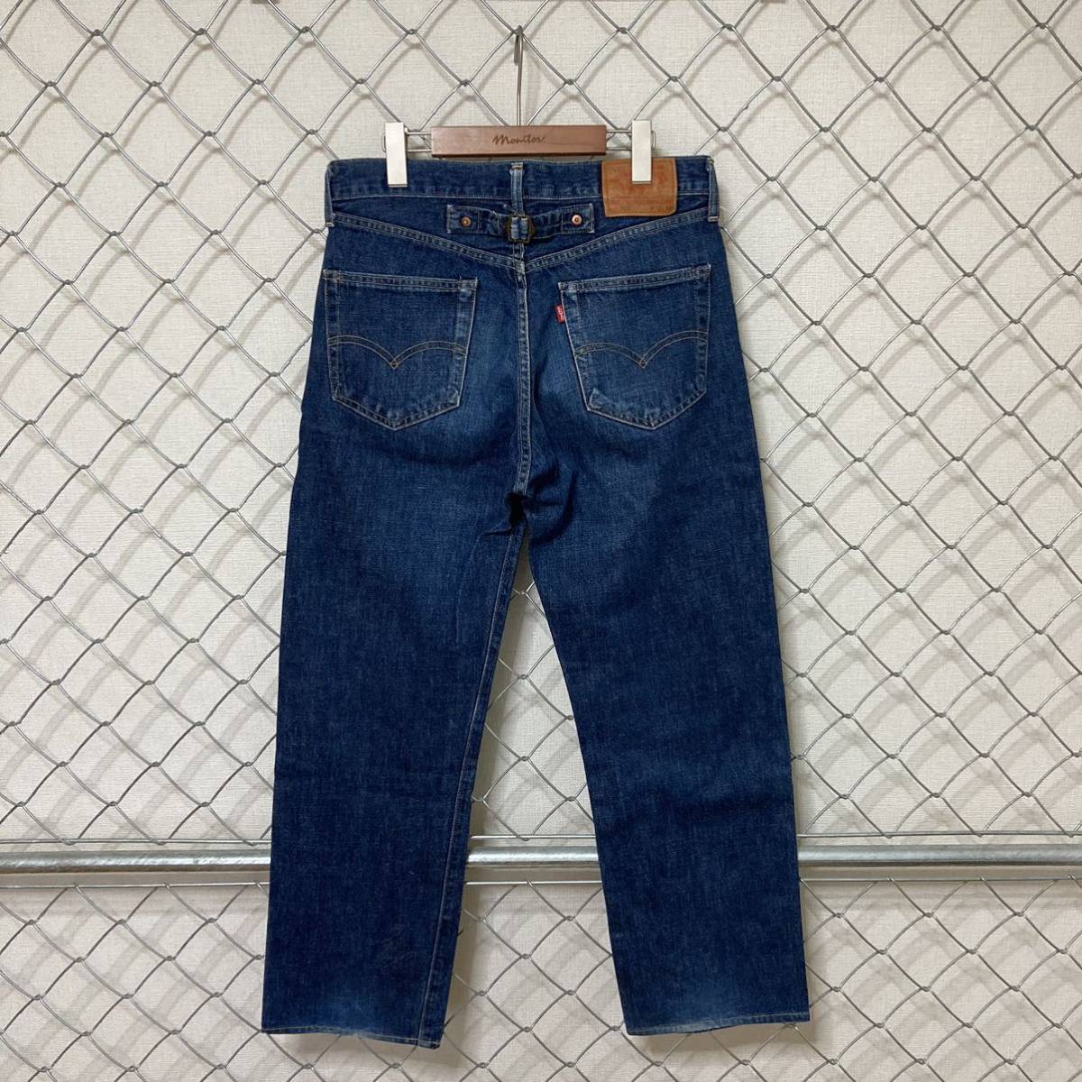 90s Levi's 702XX リーバイス 95年製 日本製 復刻 BIG E デニムパンツ ジーンズ 31×34_画像4