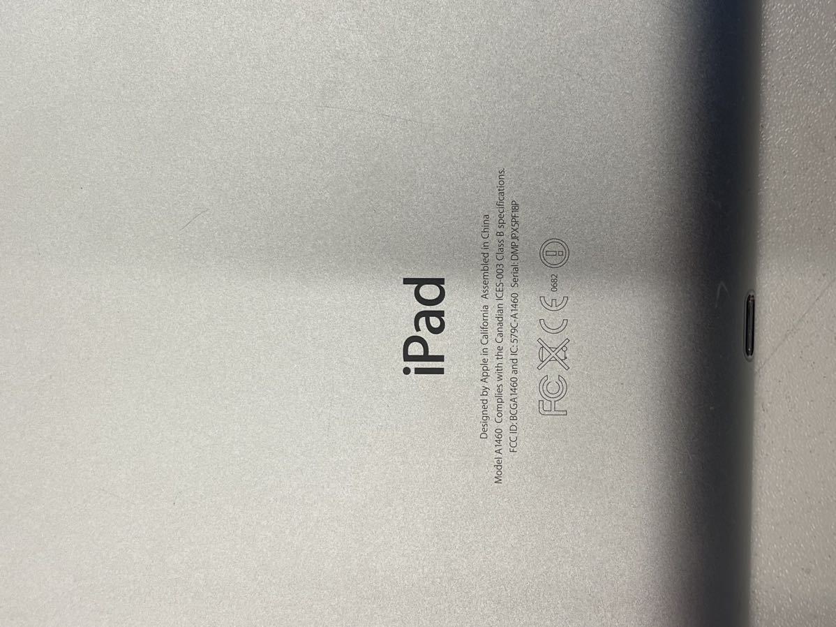 Apple iPad 第4世代 A146016GB シルバー9.7インチ Wi-fi_画像5
