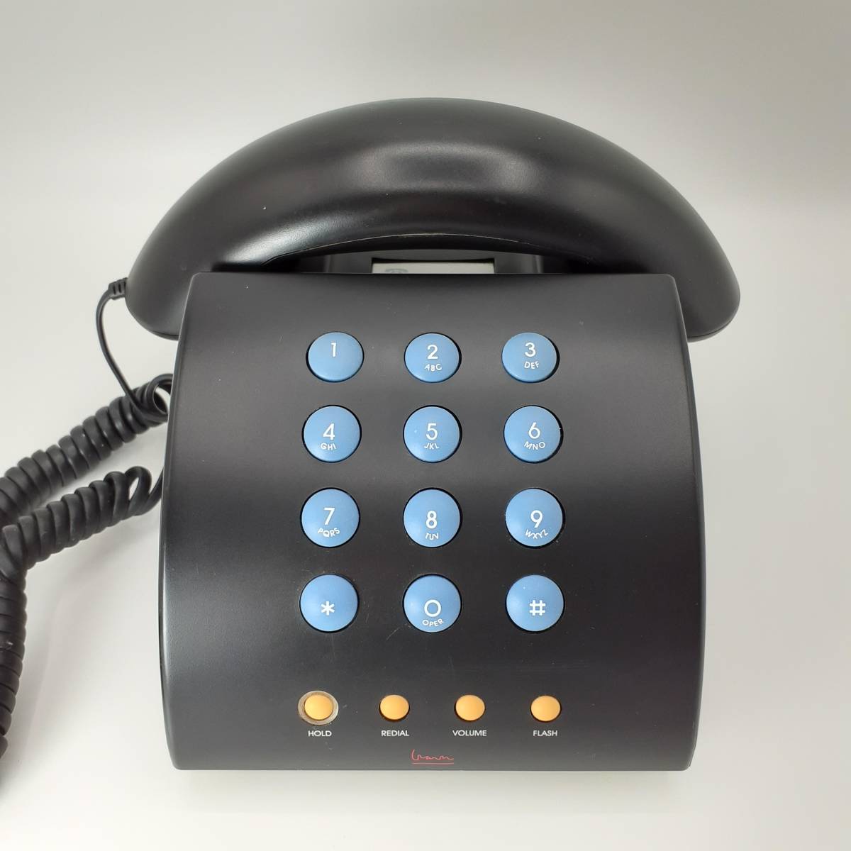Michael Graves デザイン 電話機 マイケル　グレイブス 2000年製 ポストモダン ソットサス スペースエイジ Alessi　ブラック　貴重_画像1