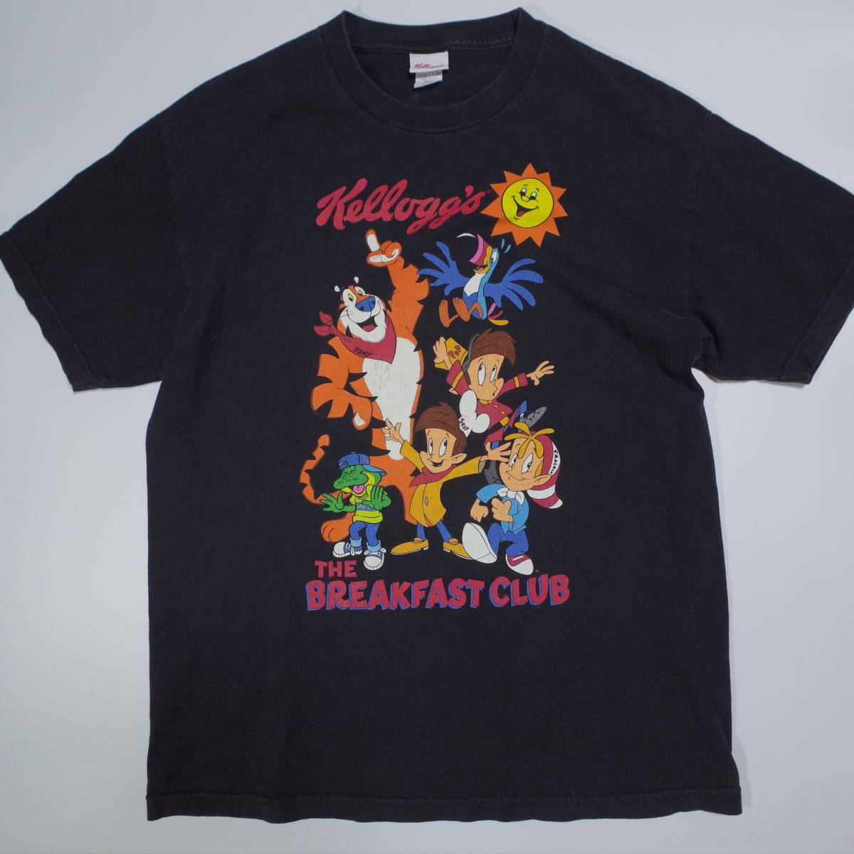 送料無料 野村訓市さん着用 Kellogg's Breakfast Club Tシャツ Kelloggs ケロッグ ブレックファストクラブ L vintage 企業_画像1