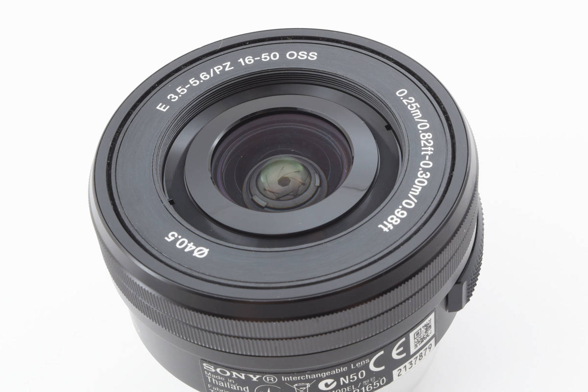 【完動美品】人気のレンズ SONY ソニー E PZ16-50㎜ f3.5-5.6 OSS SELP1650 ブラック_画像9