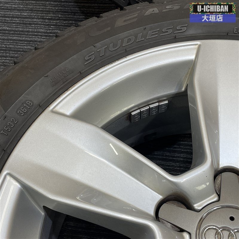 8X アウディA1 185/60R15 ピレリ アイスアシンメトリコ スタッドレスタイヤ 純正 １5インチ 6-15+29 5H100 57.1 VW　ポロ 6R 流用可 002_画像4