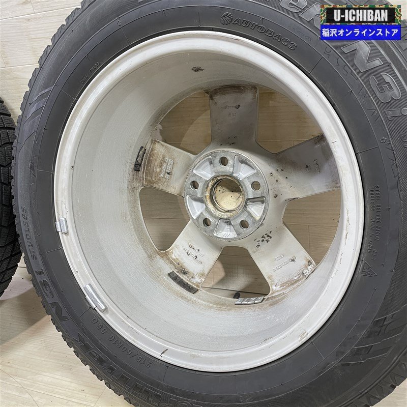 アウディ 純正 7-16+42 5H112 ノーストレックN3i 215/60R16 16インチ スタッドレス 4本セット 009k_画像7