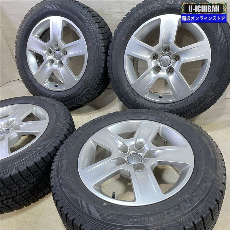 アウディ 純正 7-16+42 5H112 ノーストレックN3i 215/60R16 16インチ スタッドレス 4本セット 009k_画像6