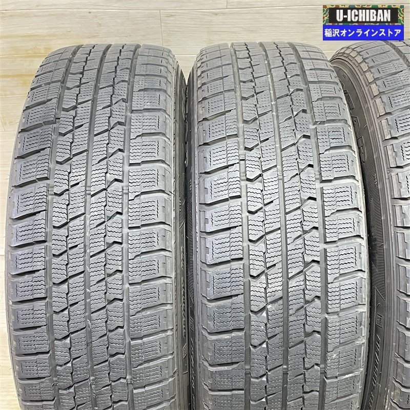 E51 エルグランド T31 エクストレイル 等 KEEN 7.5-17+45 5H114.3 GY アイスナビZEAⅡ 215/60R17 17インチ スタッドレス 4本セット 009_画像8