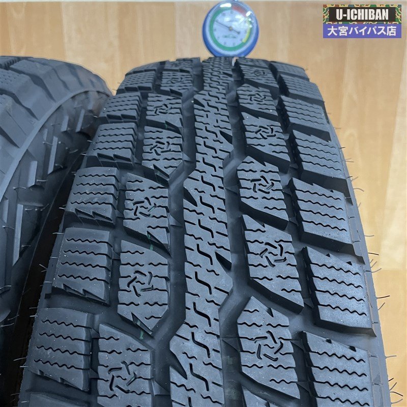 ジムニーサイズ 2022年 スタッドレス 185/85R16 105/103N LT 8PR トーヨー オブザーブ W/T-R & インチ J + H 4本セット サイズアップ 004_画像10