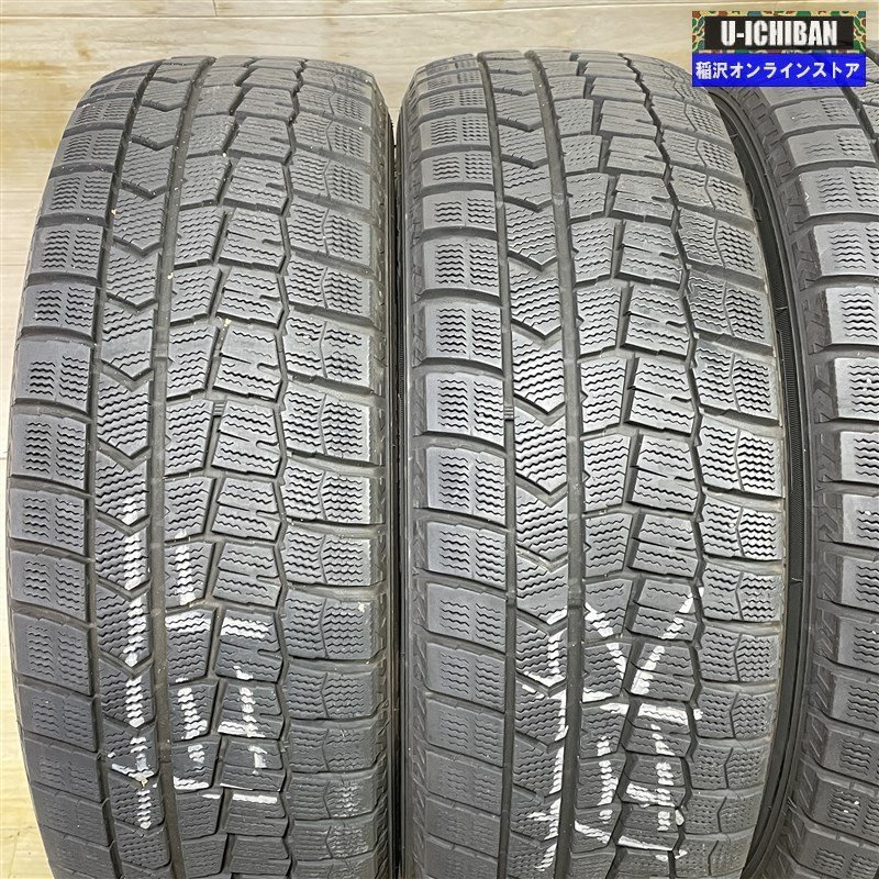 インプレッサ プリウス 86 等 エクシーダ 6-16+42 5H100 ダンロップ WM02 205/55R16 16インチ スタッドレス 4本セット 009_画像8