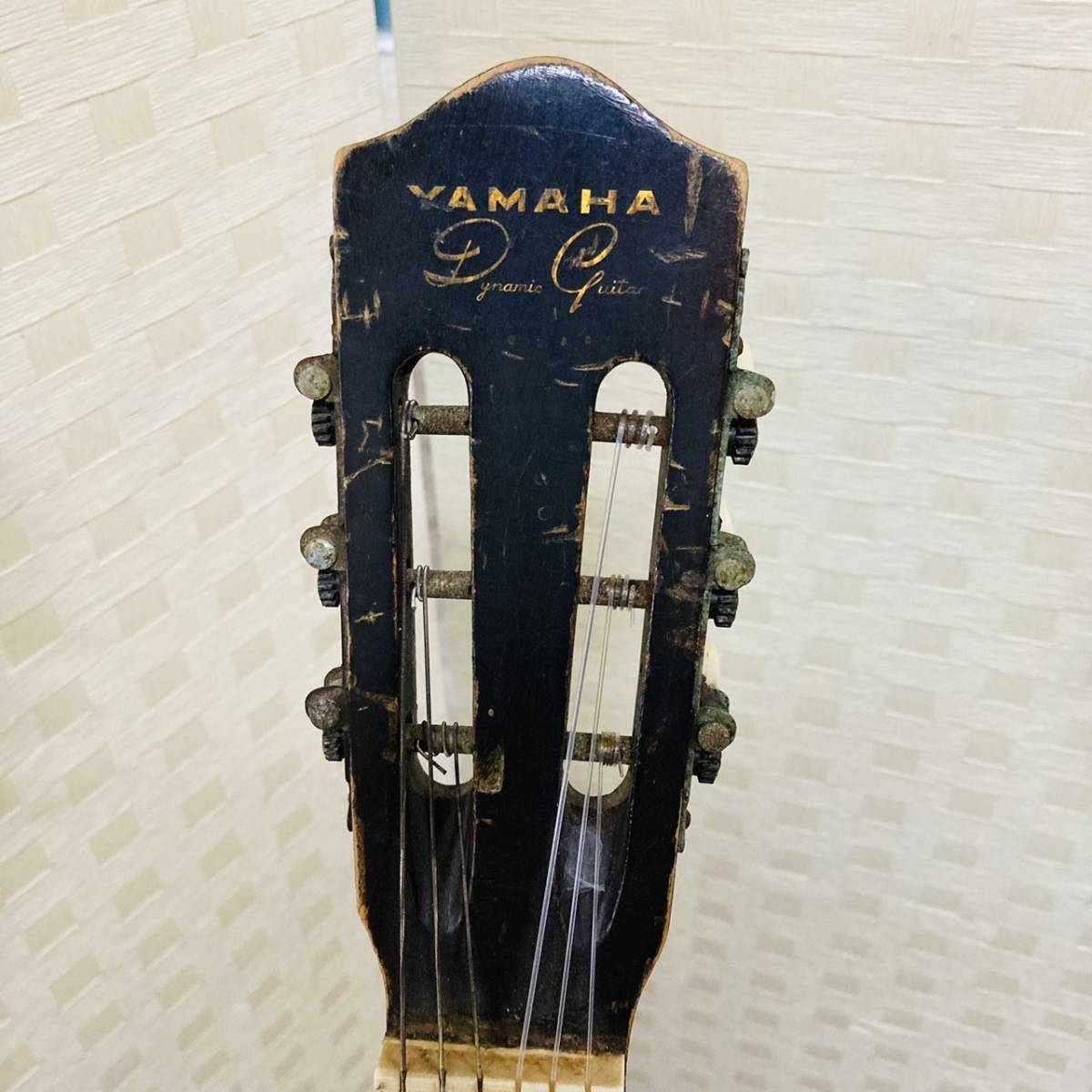 YAMAHA ヤマハ Dynamic GUITAR No.2 アコースティックギター アコギ 弦楽器 現状品/112-05_画像7