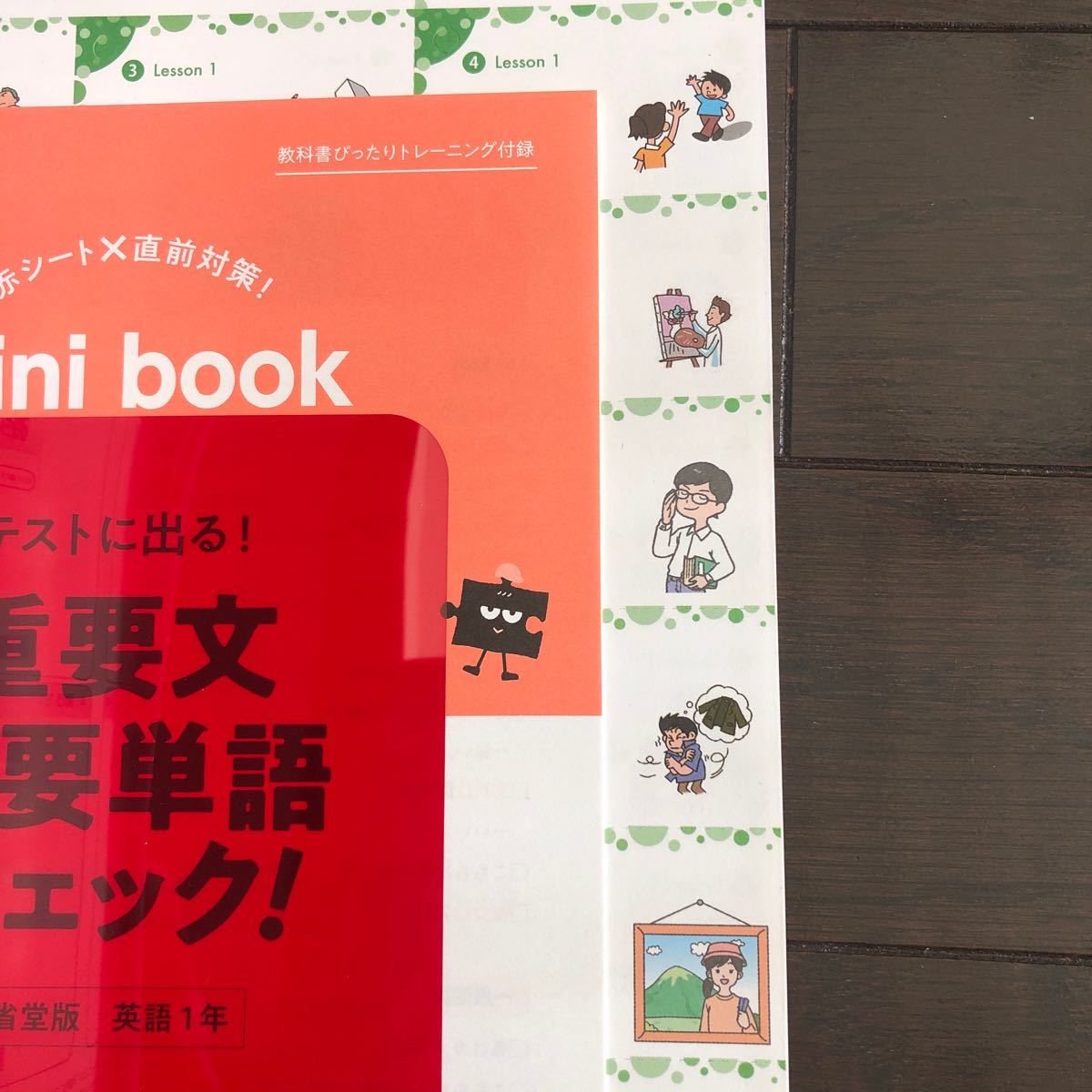 未使用　三省堂版　教科書ぴったりトレーニング　中学英語　1年